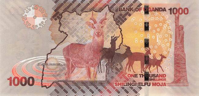 Uganda 1000 Shilling 2022